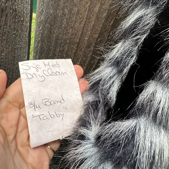 jan’s jems • fur vest carson city nevada nwt boutique handmade tabby - Picture 3 of 10